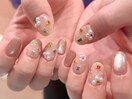 宝石ネイル