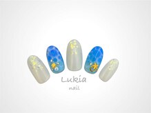 ルキア(Lukia)/夏先取り　マリン　アートネイル