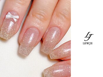 リュージェ(LEWJE)/フラッシュネイル　リボン