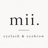 mii. eyelash&eyebrow【8月中 NEW OPEN(予定)】 のお店ロゴ
