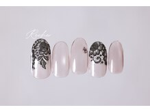 ネイルサロンリシェ 烏丸御池(Recher)/レース×マグネット　秋にも○