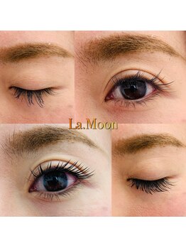 ラ ムーン アイラッシュアンドヘアメイク(La.Moon)/ビフォーアフター(付け足し)