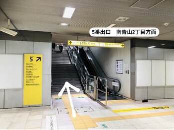 美助(bisuke)/青山一丁目駅からのアクセス