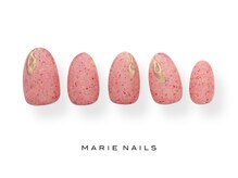 マリー ネイルズ いわきラトブ店(MARIE NAILS)/定額5500円税込　ピンク0624a