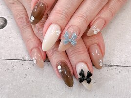リボンパーツネイル