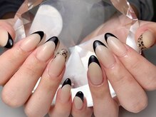 ルルネイル(Lulu Nail)/アニマルフレンチ