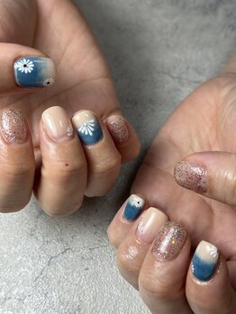 フラワーズネイル(flowers nail)/ボタニカルアート