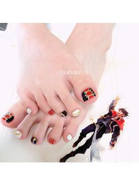 三枝明那様の推しネイル