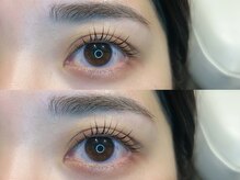 ジェム バイ ヘアータイム(gem by HAIR TIME)/目尻ながしまつ毛パーマ