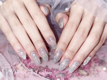 エンジェルネイルサロン(Angel nail salon)/シルバーオーロラフラッシュ