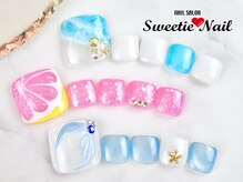 スウィーティーネイル 町田東口店(Sweetie Nail)/夏限定デザイン【フット】