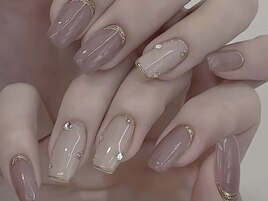 秋ネイル持ち込み