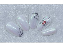 オーロラ　ハロウィン　クモ