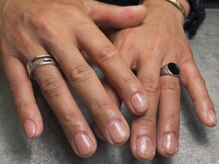 オムネイル 渋谷(HOMME NAIL)/クリアジェル ¥4.400