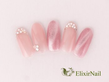 エリクサーネイル 神田(Elixir Nail)/シンプル/クーポン使用