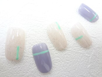 ネイルサロン クイール 小山店(NAIL SALON QUILL)/モードなラインがポイント