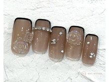 ネイルメゾン 池袋店(NAIL MAISON)/ローズスキニーフレンチ￥9000 &nbsp;