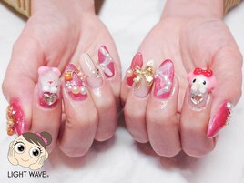 3Dパーツ×推しネイル♪