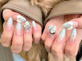 羽ネイル、推し！