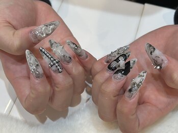 エムワイユーネイル(myu.nail)/<3<3<3