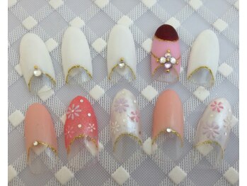 ネイルサロン ビジュードゥ(Nailsalon Bijoux doux)/デザインネイル♪¥6800