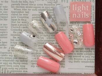 ライトネイルズ イバラキ(light nails IBARAKI)/ミラーネイル