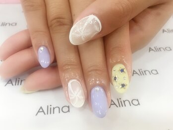エリナネイルサロン池袋(Alina Nail Salon)/定額デザイン6500円