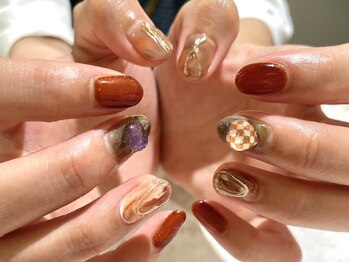 ネオリーブ 横浜店(Neolive aim)/持ち込みデザインパラジェル使用