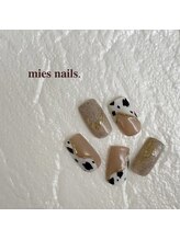 ミィスネイルズ(mies nails.)/秋ネイル