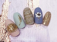 ネイルサロンレアリッチ 銀座店(Rare Rich)/「NAIL EX 12月号」掲載