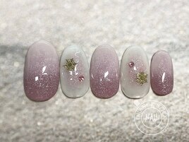 チークネイル　パープル