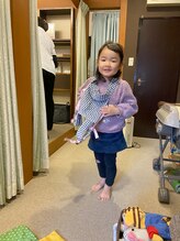 子育てママの整体サロン/施術中のお子様の様子