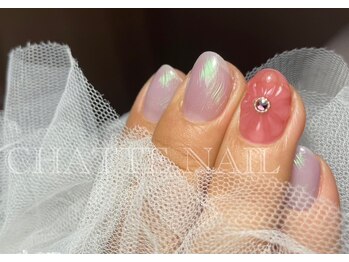 シャットネイル(CHATTE NAIL)/爪育デザインネイルBコース