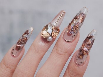 ネイルサロン ハナアオヤマ 堂山店(Nailsalon HanaAoyama)/ニュアンスネイル