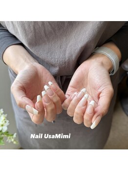 ネイル ウサミミ(Nail UsaMimi)/フレンチ