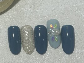 オーロラリーフネイル