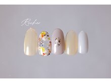 ネイルサロンリシェ 烏丸御池(Recher)/夏のお花デザイン