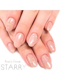 シンプル　ベージュ　押し花