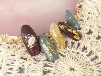 ネイルサロン ココアルファ 福山(KOKOα)/成人式ネイル♪