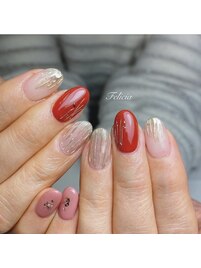 ニュアンスネイル￥12600(税込)