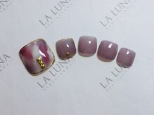 ラルナ ネイルアンドアイラッシュサロン(LA LUNA nail & eyelash salon)/～タイダイネイル～