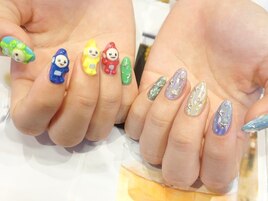 キャラクター3Dネイル