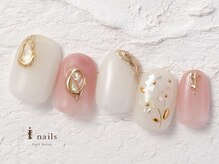 ジェミーネイル エビス(Jemiy nail ebisu)/ぷっくりミラーフラワー9625yen