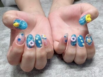 ニーネイル(Nii Nail)の写真/【駐車場完備】トレンド・こだわりアート満載!持込みOK/他と被らないデザインも大歓迎♪何でもご相談下さい