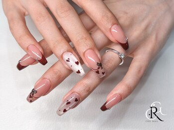 クレージュネイル(CRG NAIL)/ボルドーネイル