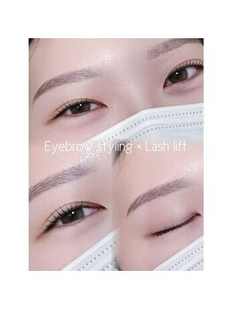 アテプラス(ate+)/眉スタイリング+まつげパーマ