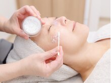 クラリス(Clarice)/緩和剤を塗布していきます