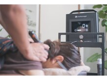 リカバリーサロンタップ(Recovery salon TAP)の雰囲気（大谷投手が使う施術機器で手では届かない深さにアプローチします）