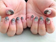 ネイル トヮメーム(NailToi meme)/ラメグラデーション