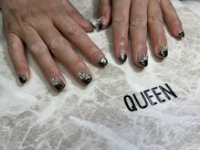 クイーン(Queen)/大人キレイ上品ネイル